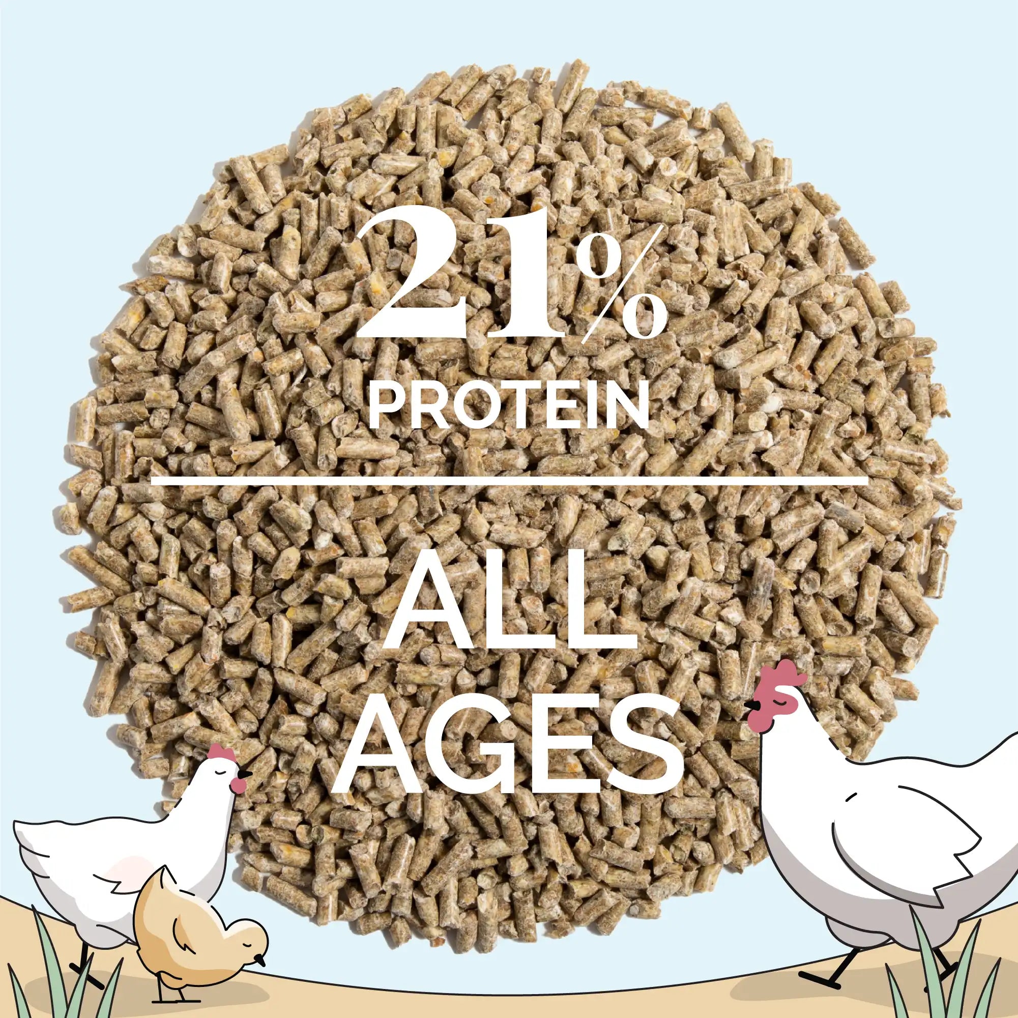 Buy Bulk Organic Chicken Feed | Save 75%+ Full Pallet Fresh Feed