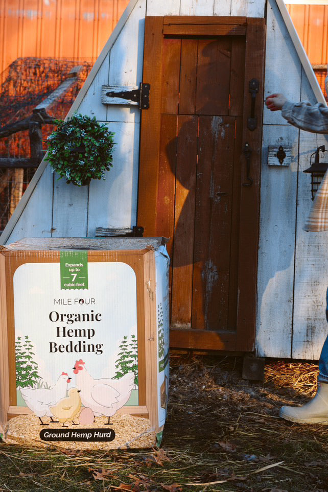 mile four hemp bedding for chickens, hemp bedding, hemp bedding for chicken coop bulk, hemp bedding for chicken coop, hemp animal bedding, eco friendly bedding, hemp pet bedding