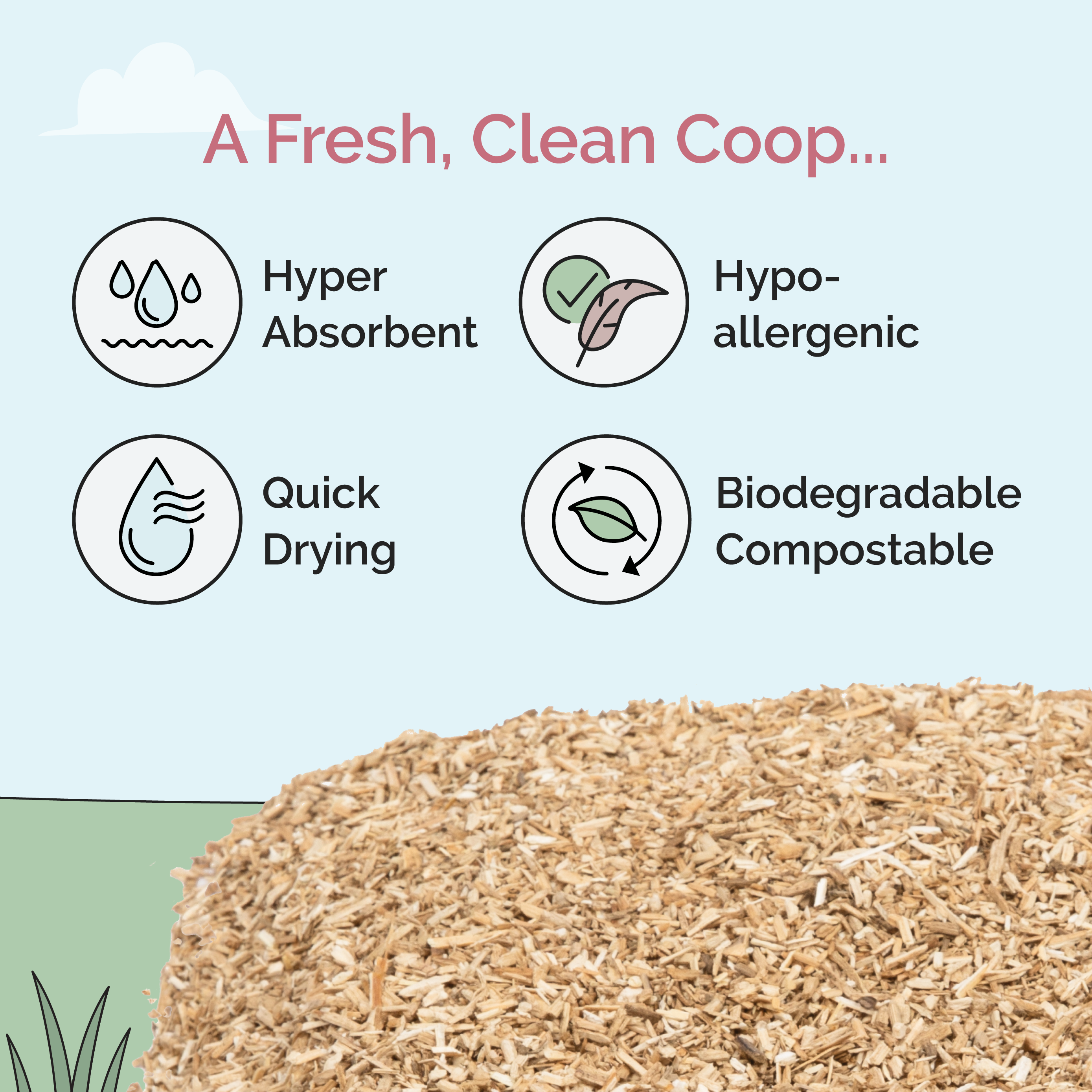 mile four hemp bedding for chickens, hemp bedding, hemp bedding for chicken coop bulk, hemp bedding for chicken coop, hemp animal bedding, eco friendly bedding, hemp pet bedding