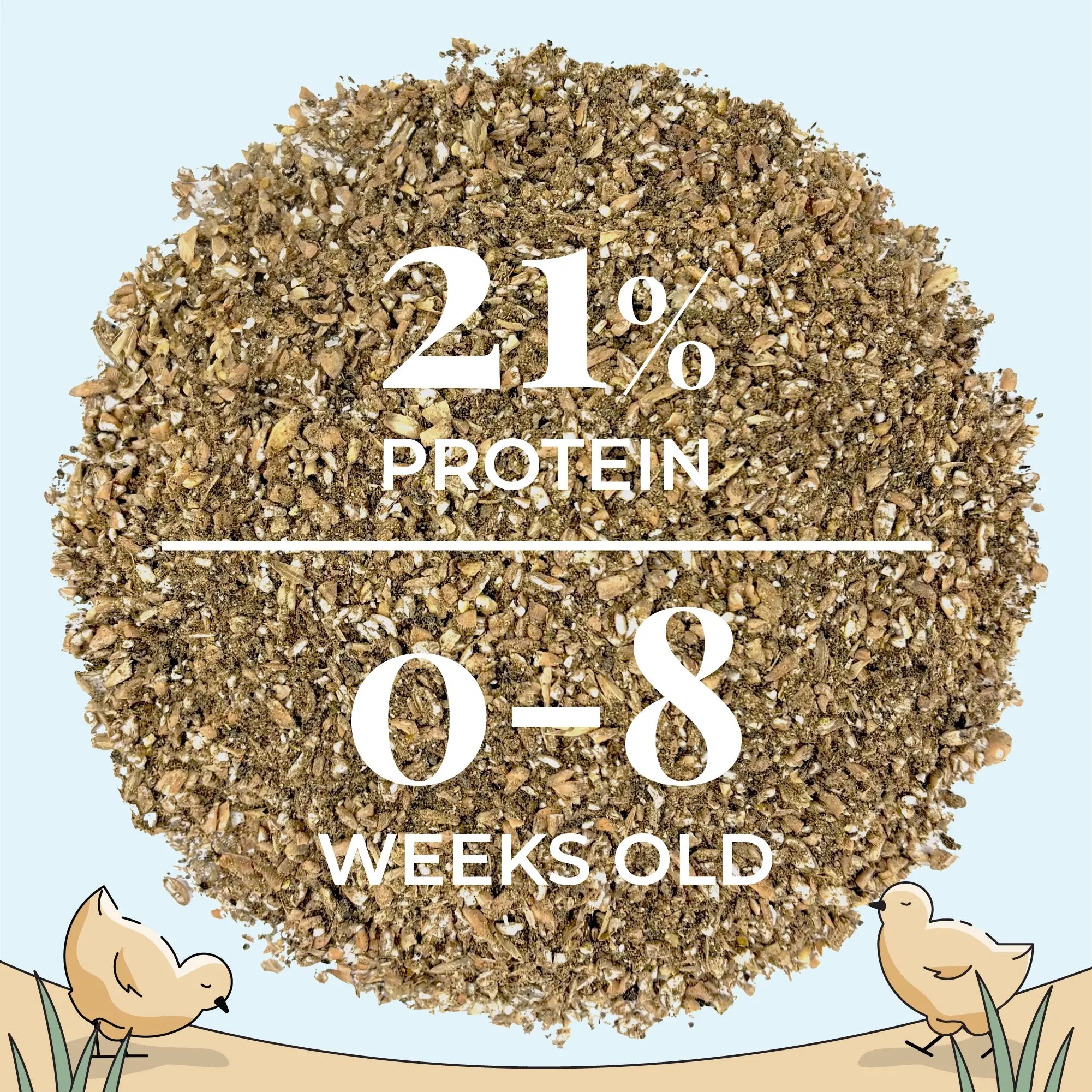 Chick Feed Starter Pack | Organic Starter Feed + Starter Grit