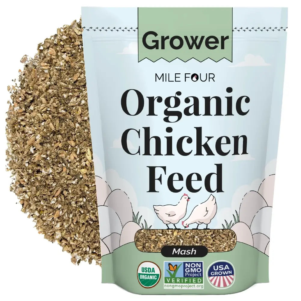 Buy Organic Grower Chicken Feed | Best Organic Grower Feed | Non-GMO