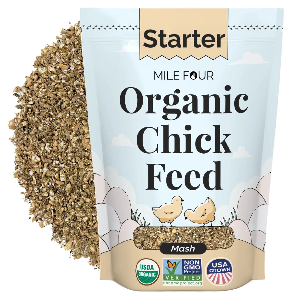 Buy Organic Starter Chicken Feed | Best Feed for Baby Chicks | Non-GMO,