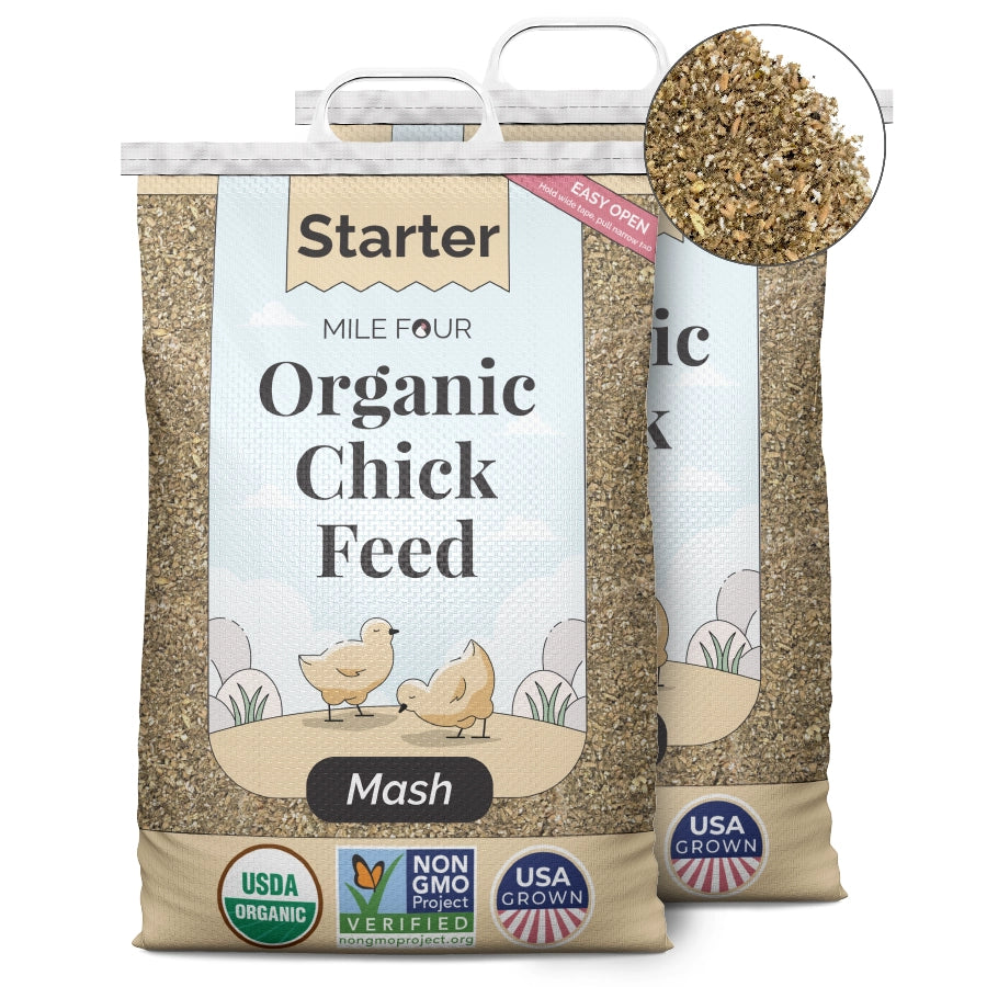 Buy Organic Starter Chicken Feed | Best Feed for Baby Chicks | Non-GMO,