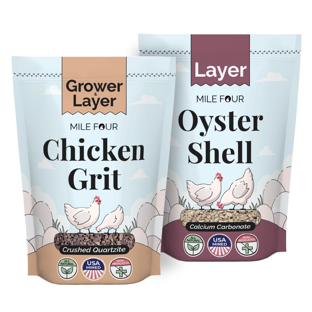 Chicken Grit + Oyster Shell | Layer & Grower Supplements
