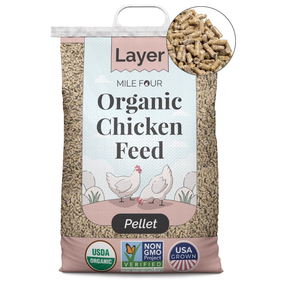 Buy Organic Chicken Layer Feed | Best Organic Layer Feed | Non-GMO