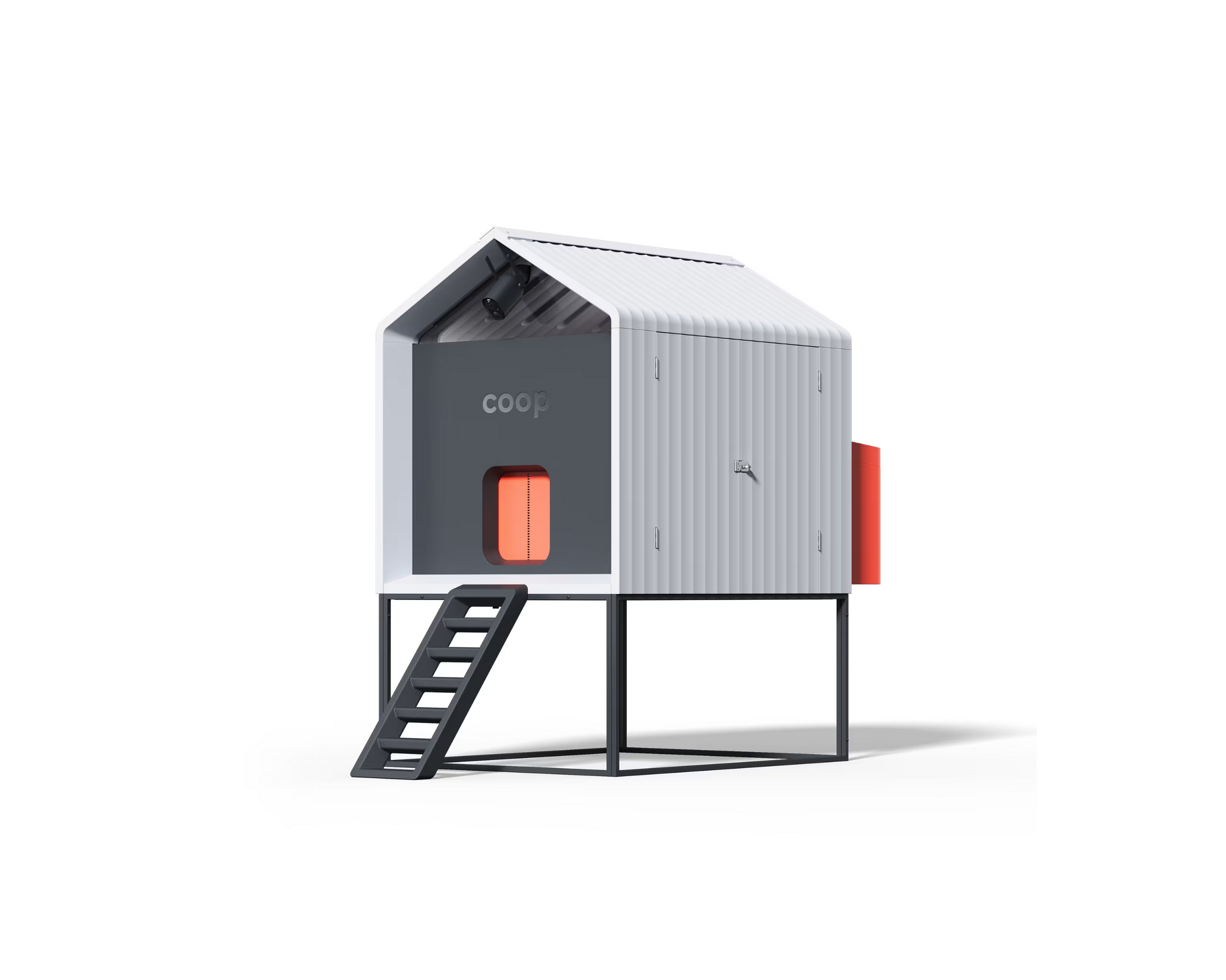 The Smart Coop, The Smart Coop Base, Smart Chicken Coop, AI Chicken Coop, Automated Chicken Coop, Smart Chicken Coop App