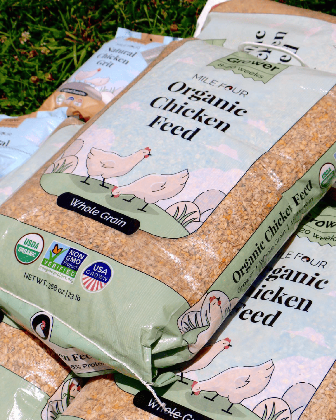 Buy Organic Grower Chicken Feed | Best Organic Grower Feed | Non-GMO