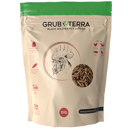 Organic Grub for chickens