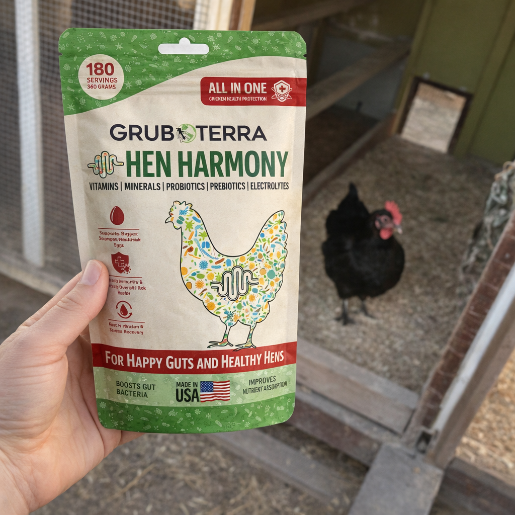 Hen Harmony Chicken Supplement for Hydration, Gut Health &amp; Flock Support