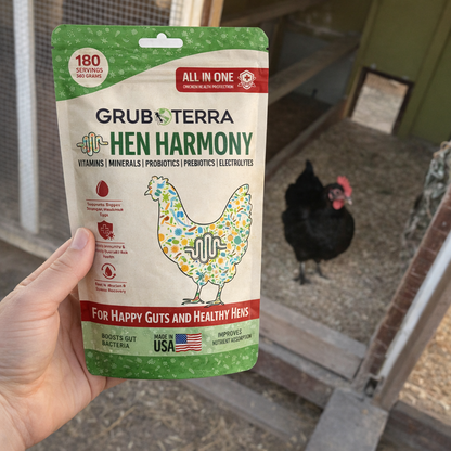 Hen Harmony Chicken Supplement for Hydration, Gut Health &amp; Flock Support