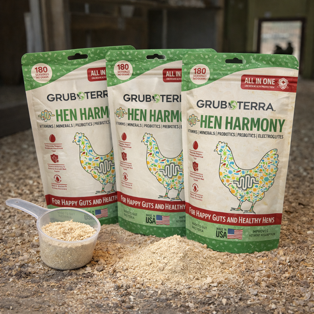 Hen Harmony Chicken Supplement for Hydration, Gut Health &amp; Flock Support