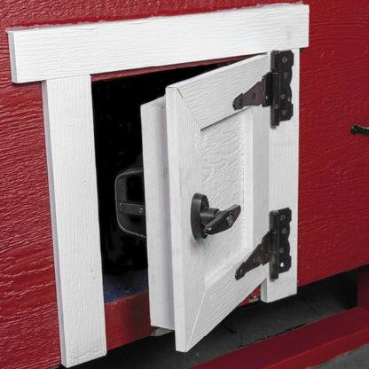 Chicken Coop, Large Sized Coop for 15 chickens, Red Painted Chicken Coop, Wooden Chicken Coop, DIY Chicken Coop, USA Made Chicken Coop, Assemble Chicken Coop, 