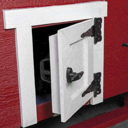 Chicken Coop, Small Sized Coop for 5 chickens, Red Painted Chicken Coop, Wooden Chicken Coop, DIY Chicken Coop, USA Made Chicken Coop, Assemble Chicken Coop