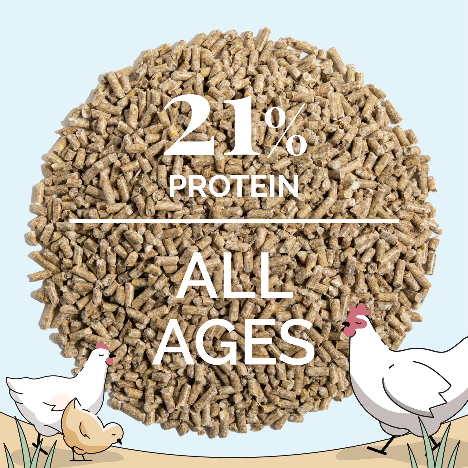 Buy Bulk Organic Chicken Feed | Save 75%+ Full Pallet Fresh Feed 