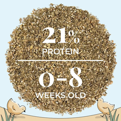 Buy Organic Starter Chicken Feed | Best Feed for Baby Chicks | Non-GMO, 