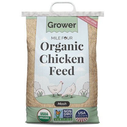 Buy Organic Grower Chicken Feed | Best Organic Grower Feed | Non-GMO 