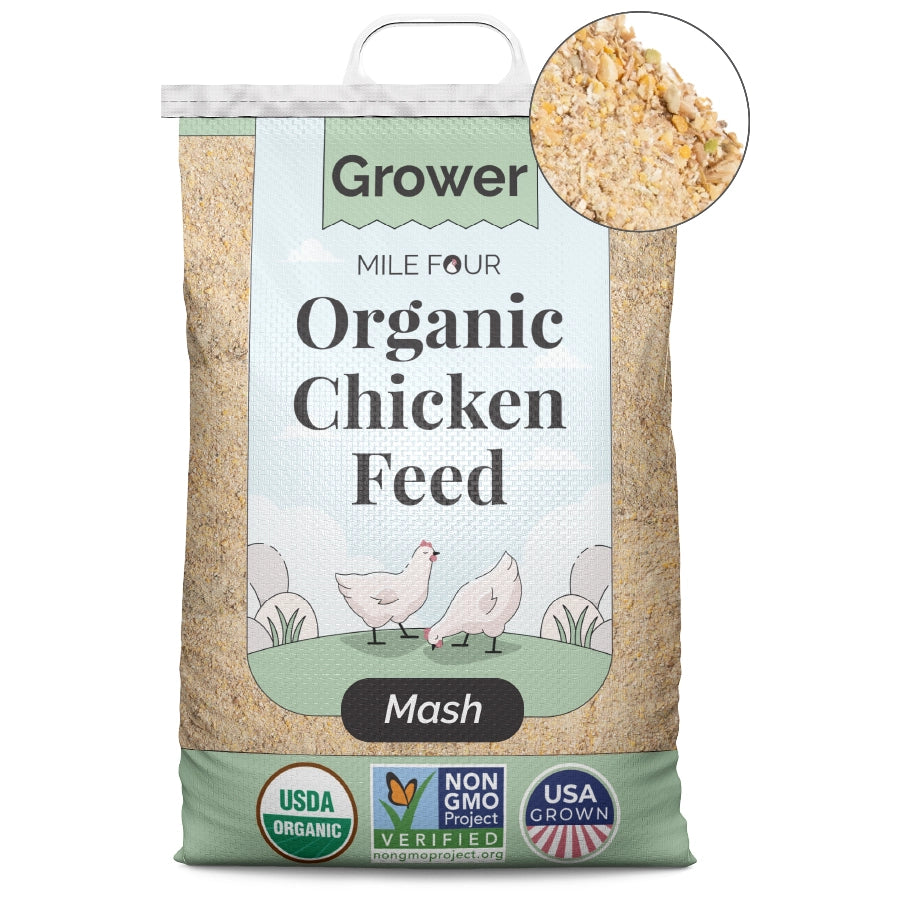 Buy Organic Grower Chicken Feed | Best Organic Grower Feed | Non-GMO 