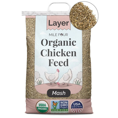 Buy Organic Chicken Layer Feed | Best Organic Layer Feed | Non-GMO 