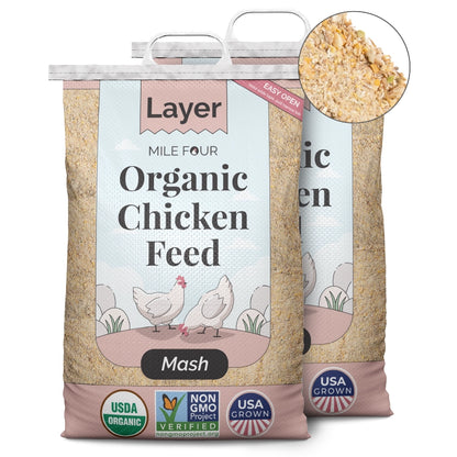 Buy Organic Chicken Layer Feed | Best Organic Layer Feed | Non-GMO 