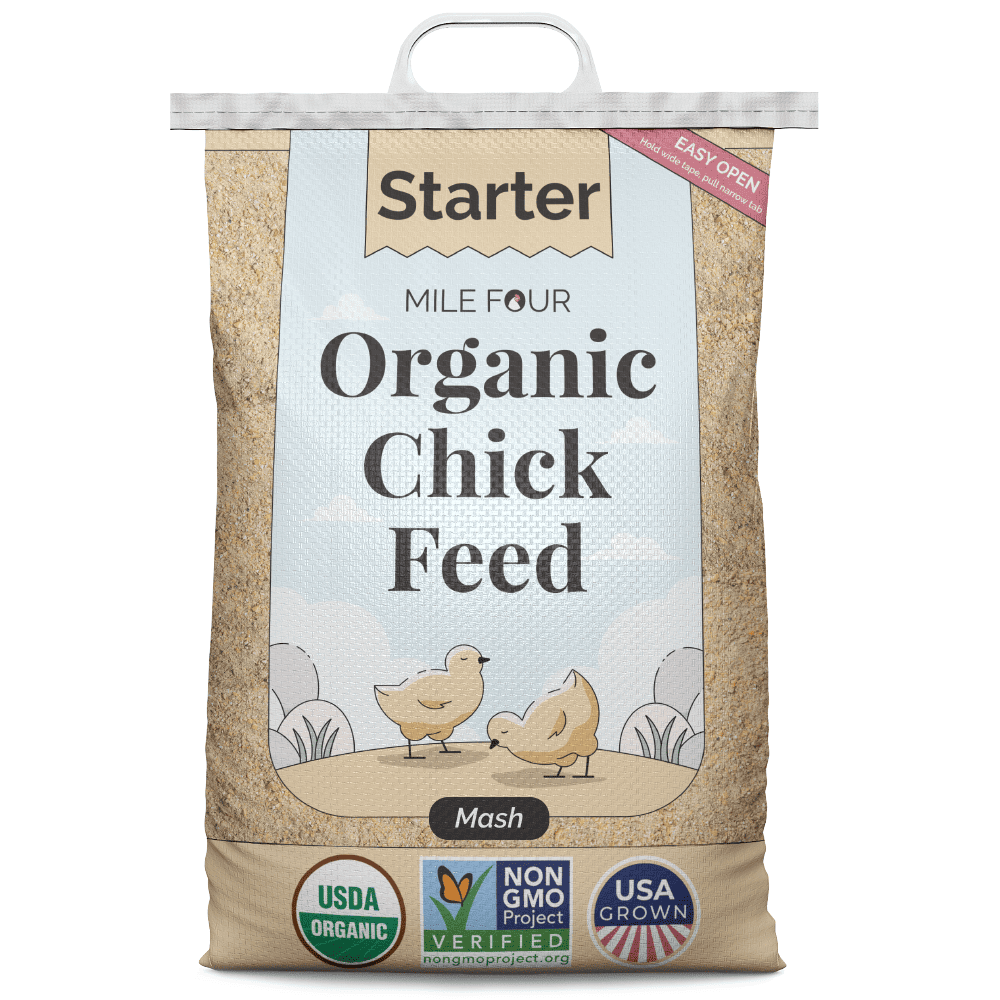 Buy Organic Starter Chicken Feed | Best Feed for Baby Chicks | Non-GMO 