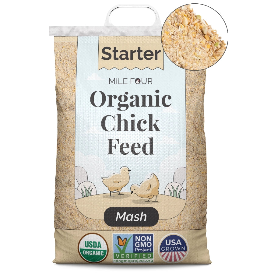 Buy Organic Starter Chicken Feed | Best Feed for Baby Chicks | Non-GMO 