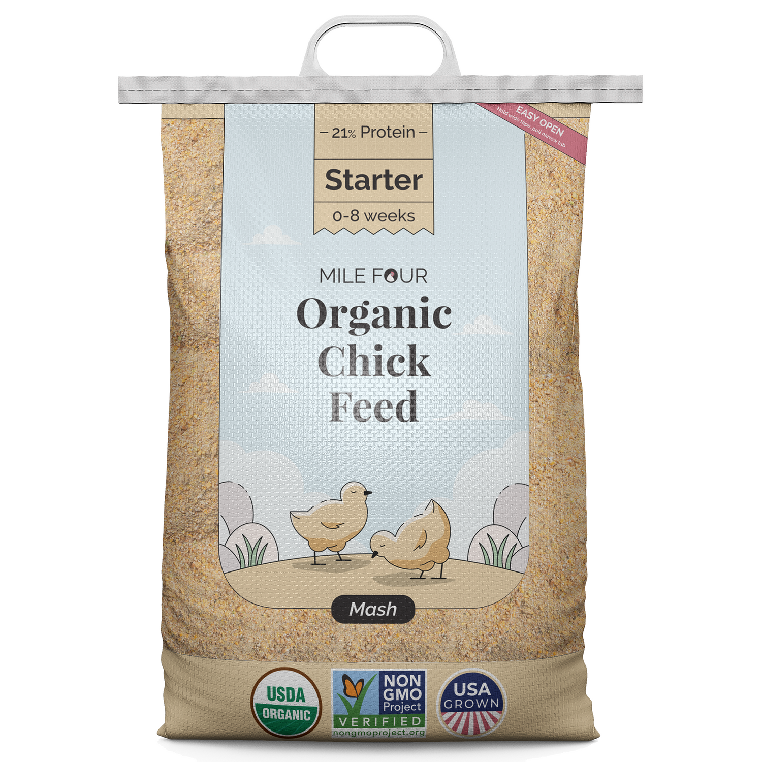 Buy Organic Starter Chicken Feed | Best Feed for Baby Chicks | Non-GMO 