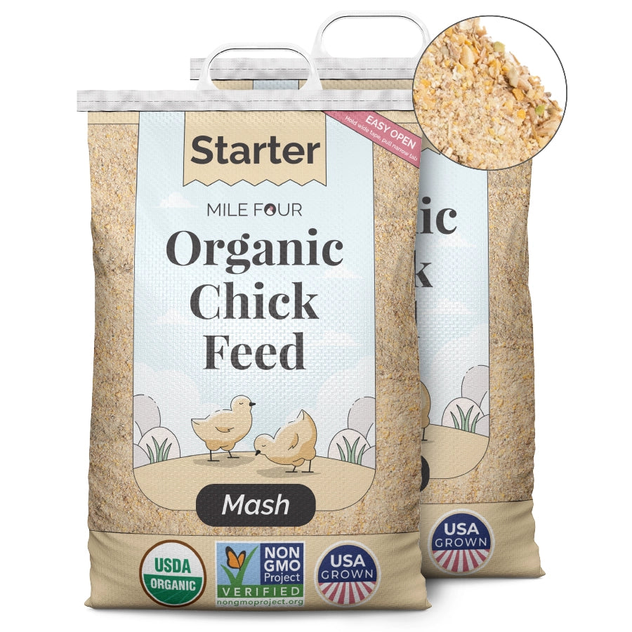 Buy Organic Starter Chicken Feed | Best Feed for Baby Chicks | Non-GMO 