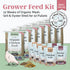 Mile Four Organic Grower Bundle Mash, Grower Feed Kit 