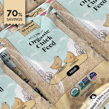 Buy Bulk Organic Chicken Feed | Save 75%+ Full Pallet Fresh Feed 