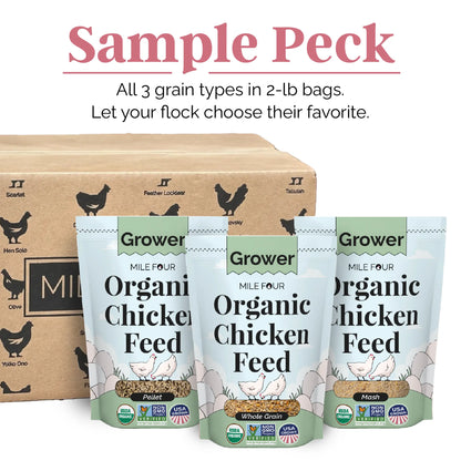 Buy Organic Grower Chicken Feed | Best Organic Grower Feed | Non-GMO 