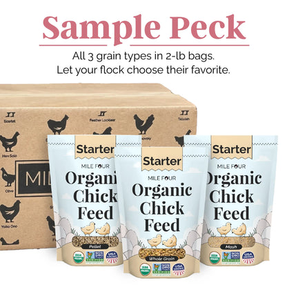 Buy Organic Starter Chicken Feed | Best Feed for Baby Chicks | Non-GMO 