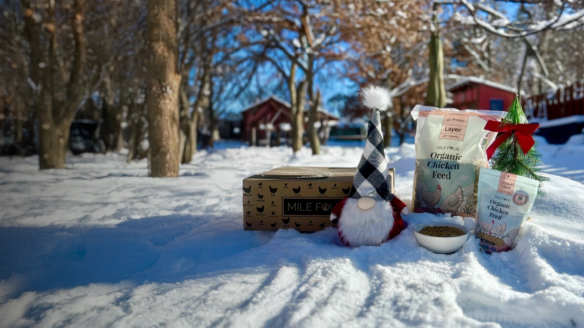 Mile Four Organic Chicken Feed Holiday 2025 USDA