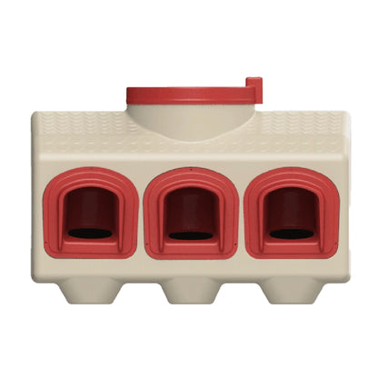 Chicken Feed, Poultry Feeder, Chicken Feed Dispenser, Feeder, High Capacity Feeder, Best Chicken Feeder, OverEZ Chicken Feeder, OverEZ Feeder