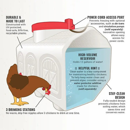 Chicken Waterer Medium (5 gallons)