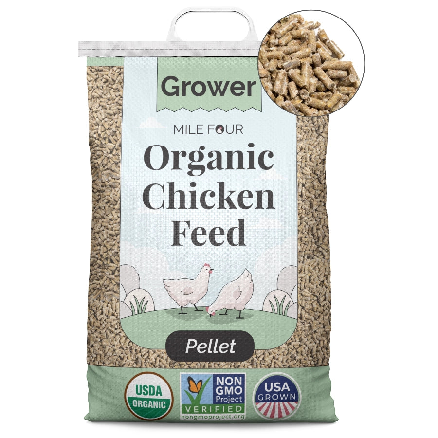 Buy Organic Grower Chicken Feed | Best Organic Grower Feed | Non-GMO 