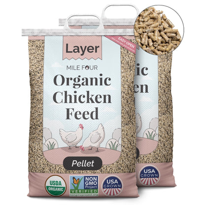 Buy Organic Chicken Layer Feed | Best Organic Layer Feed | Non-GMO 