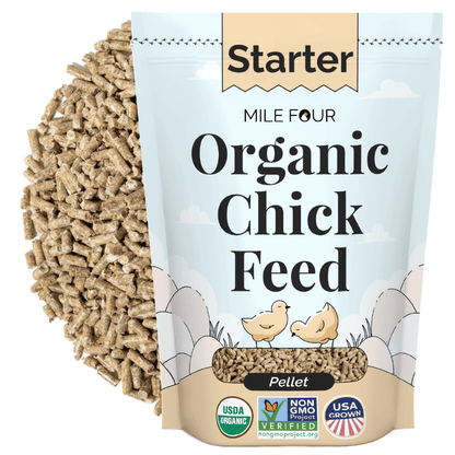 Buy Organic Starter Chicken Feed | Best Feed for Baby Chicks | Non-GMO 