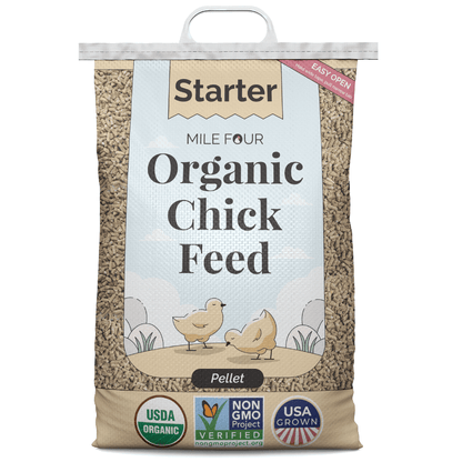 Buy Organic Starter Chicken Feed | Best Feed for Baby Chicks | Non-GMO 