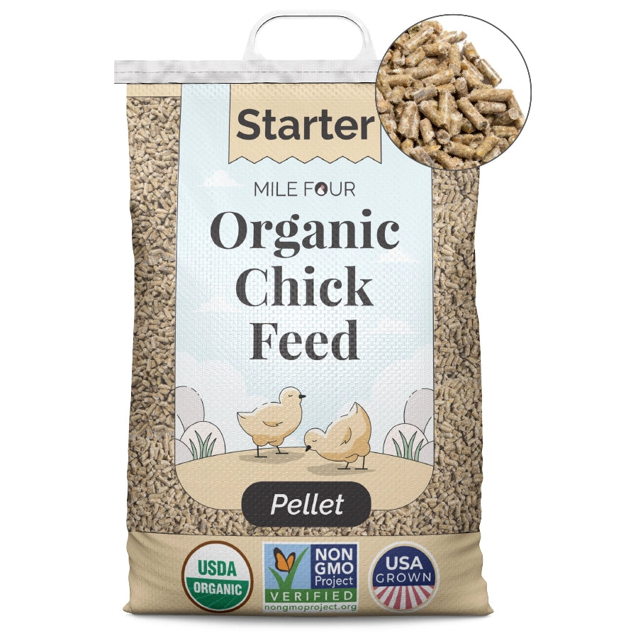 Buy Organic Starter Chicken Feed | Best Feed for Baby Chicks | Non-GMO 