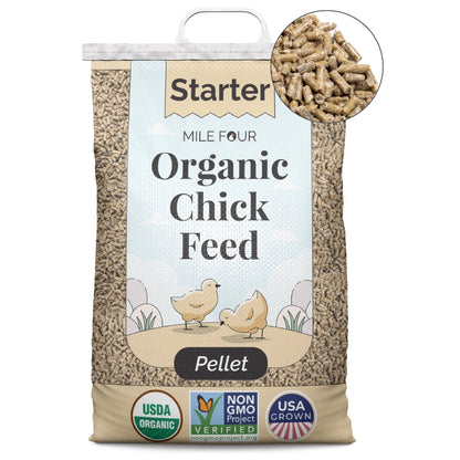 Buy Organic Starter Chicken Feed | Best Feed for Baby Chicks | Non-GMO 