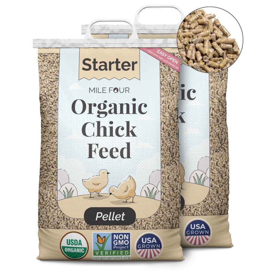 Buy Organic Starter Chicken Feed | Best Feed for Baby Chicks | Non-GMO 