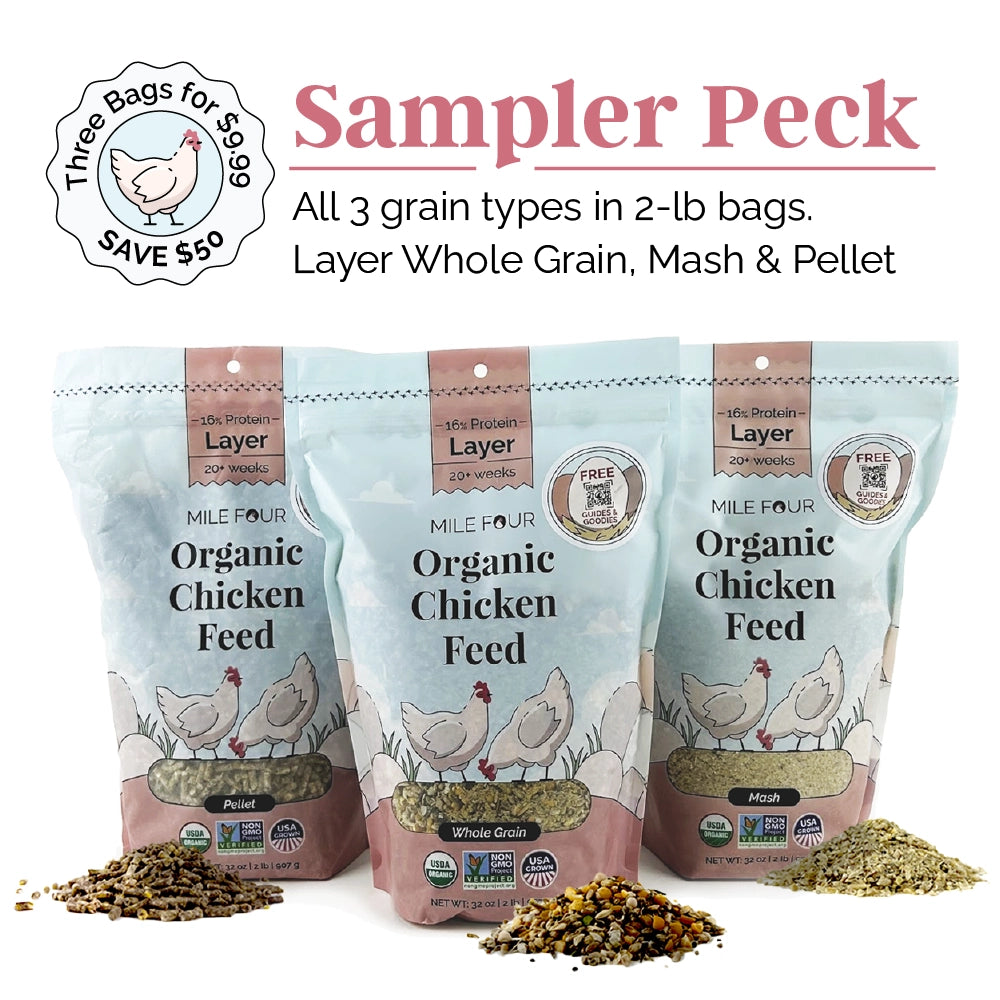 Buy Organic Chicken Layer Feed, Best Organic Layer Feed, Non-GMO, 