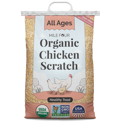 Buy Organic Chicken Scratch | Scratch Grains for Chicken Treat &amp; Snack