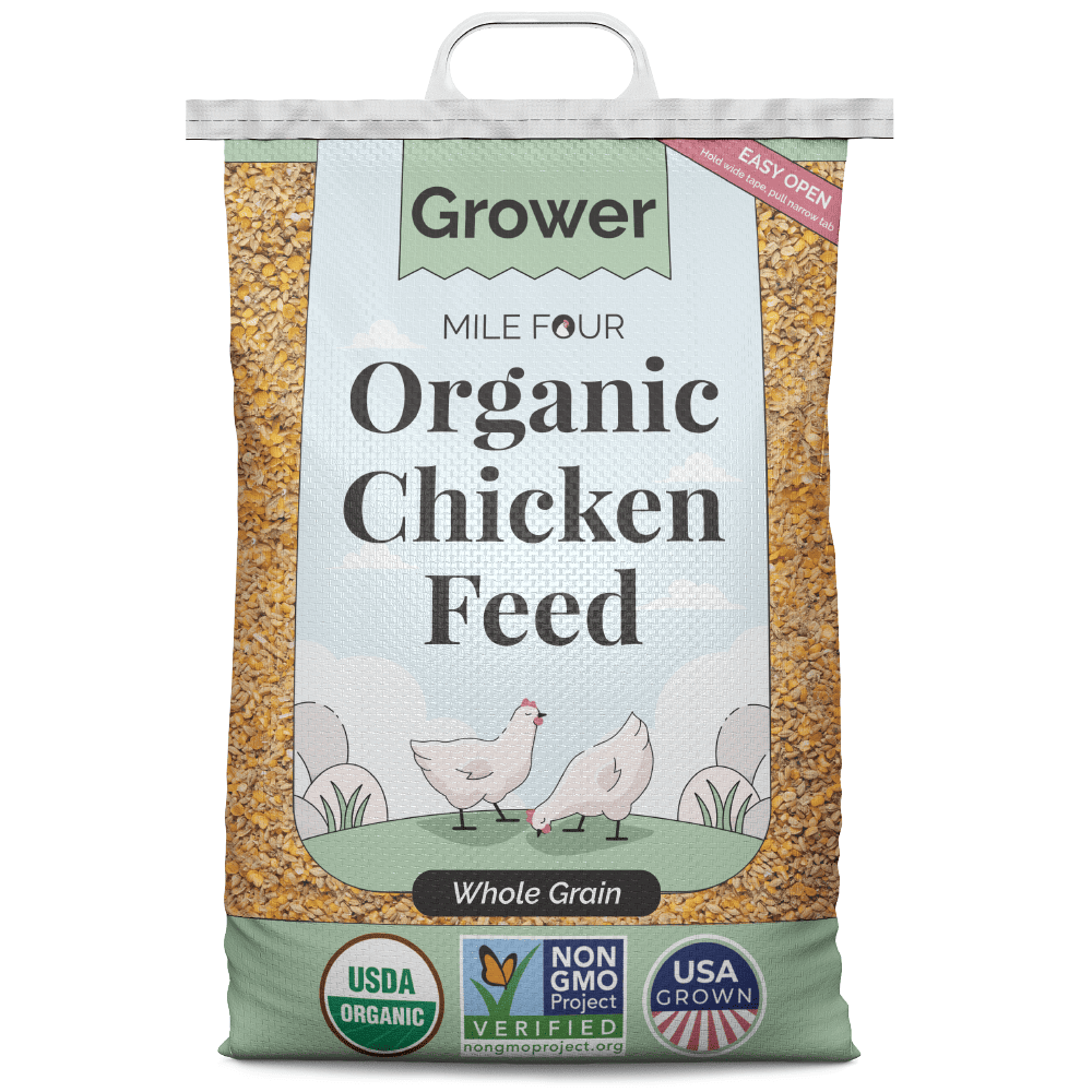 Buy Organic Grower Chicken Feed | Best Organic Grower Feed | Non-GMO 