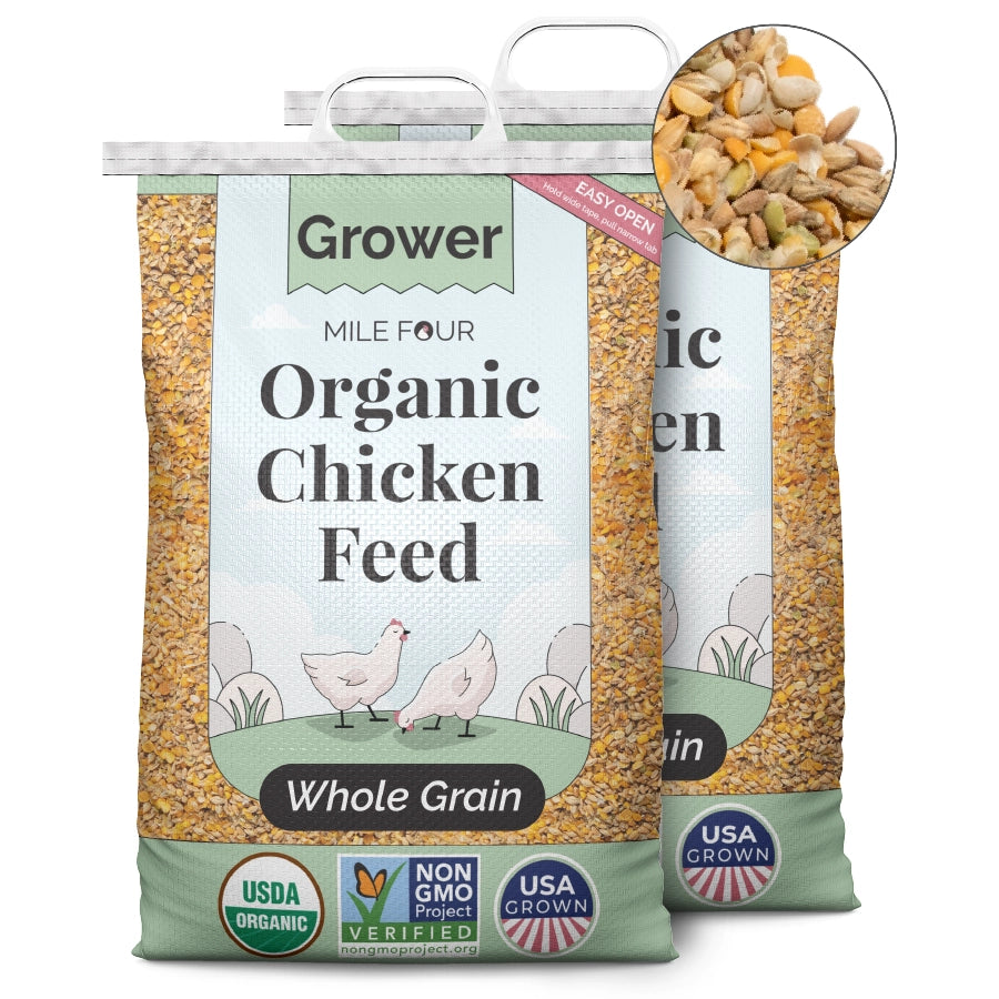 Buy Organic Grower Chicken Feed | Best Organic Grower Feed | Non-GMO 