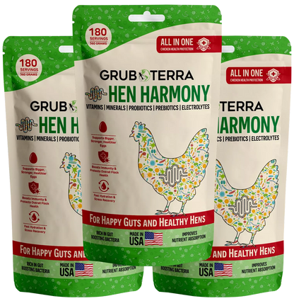 Hen Harmony Chicken Supplement for Hydration, Gut Health &amp; Flock Support