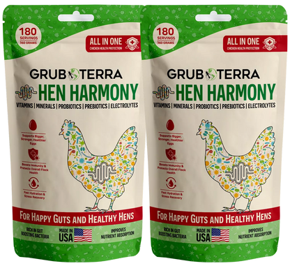 Hen Harmony Chicken Supplement for Hydration, Gut Health &amp; Flock Support