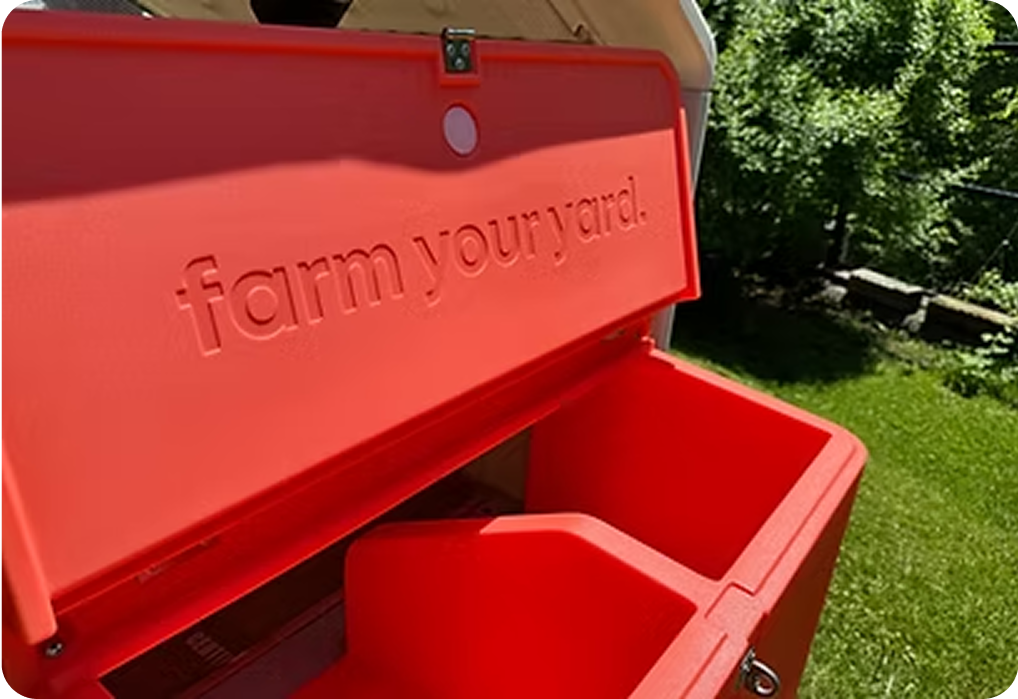 The Smart Coop, The Smart Coop Base, Smart Chicken Coop, AI Chicken Coop, Automated Chicken Coop, Smart Chicken Coop