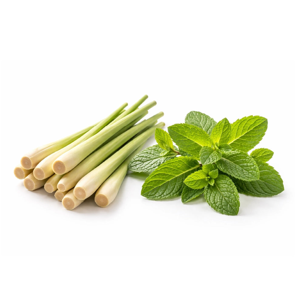 Peppermint, Lemongrass as ingredients for Coop Protection, Buff Clucks Coop Shield