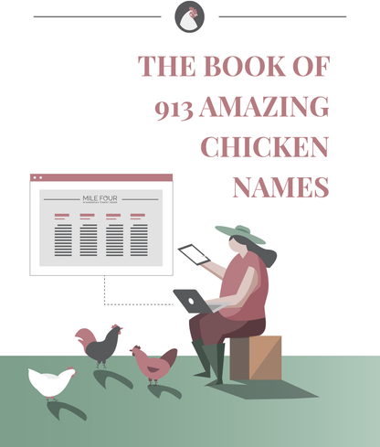 The Book of 913 Amazing Chicken Names E-Book 